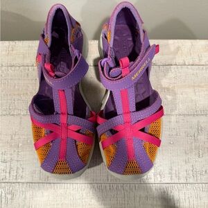 Merrell Dragonfly Purple, Pink and Orange Outdoor Sandals Waterproof Size 13